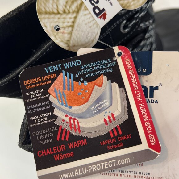 Pajar Military Men’s Water Snow Proof Winter Boots - Picture 9 of 11